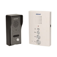 Interfon pentru o familie ELUVIO ORNO OR-DOM-RE-914/W, control automat al portilor, ultra-slim, alb/negru, Orno