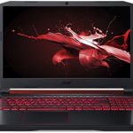 Laptop Gaming Acer Nitro 5 AN515-54 (Procesor Intel® Core™ i7-9750H (12M Cache, up to 4.50 GHz), Coffee Lake, 15.6" FHD, 8GB, 512GB SSD, nVidia GeForce GTX 1650 @4GB, Endless OS, Negru)