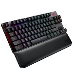 Tastatura Gaming ASUS ROG STRIX SCOPE RX TKL WL DELUXE PBT, ROG RX Red, Mecanica