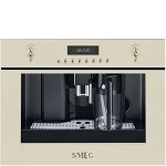 Espressor incorporabil automat CMS8451P, Crem, 60x45 cm, Coloniale, SMEG