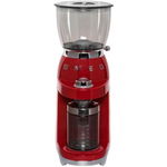 Rasnita de cafea SMEG 50?s Style CGF01RDEU, Rosu, SMEG