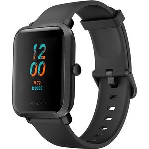 Ceas SmartWatch Amazfit Bip S 1.28 inch GPS Always-on Display Long Battery Life 5ATM Water Resistance Carbon Black pht14248