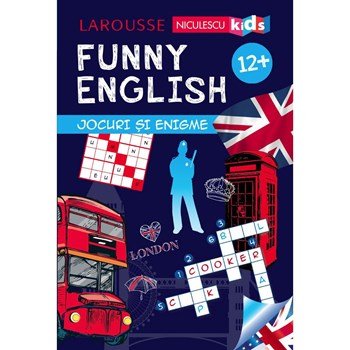 Funny English 12 ani+ Jocuri si enigme (Larousse)
