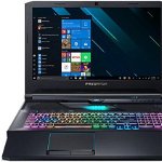 Laptop Gaming Acer Predator Helios 700 PH717-71-94FM cu procesor Intel® Core™ i7-9980HK pana la 5.00 GHz Coffee Lake, 17.3", Full HD, IPS, 144Hz, 16GB, 1TB SSD, NVIDIA GeForce RTX2080 8GB, Windows 10 Home, Abyssal Black