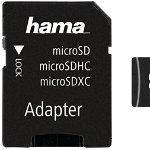 Card microSDHC 8GB HAMA, Class 10, UHS-I, Adaptor SD