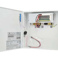 Sursa alimentare cu Back-up 12V-10A cu 9 iesiri protejate ZTP1210B-09F, Atu Tech