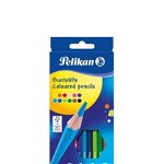 Creioane color Pelikan 12 culori engros, 