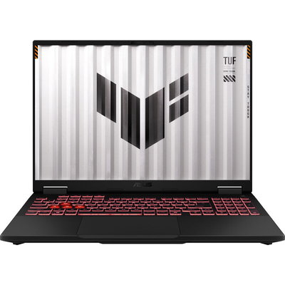 Laptop ASUS TUF  A16 FA608UM-RV131, 16 inch 1920 x 1200, AMD Ryzen 7 260 (8 C / 16 T, 3.8 GHz - 5.1 GHz, 8 MB + 16 MB cache), 16 GB DDR5, 512 GB SSD, Nvidia GeForce RTX 5060, Free DOS, Tastatura International, Jaeger Gray