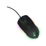 Mouse de gaming cu fir Motospeed MRGS201, RGB, 3600 DPI (Negru), MediaRange