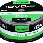 Intenso DVD-R 47GB 16x25 Cake Box, Intenso