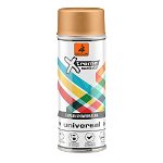 Vopsea spray universala Dragon Xtreme, auriu metalic, lucios, interior/exterior, 400 ml, Dragon