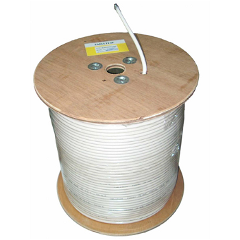 Cablu coaxial Cabletech, miez de cupru, ecran aluminiu, tambur 305 m, Cabletech