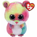 Jucarie de plus TY - Beanie Boos, Rodney Harciog multicolor, 15 cm