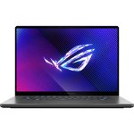 Gaming 16'' ROG Zephyrus G16 OLED GU605MZ, 2.5K 240Hz G-Sync, Procesor Intel Core Ultra 9 185H (24M Cache, up to 5.10 GHz), 32GB DDR5X, 1TB SSD, GeForce RTX 4080 12GB, No OS, Eclipse Gray, Asus