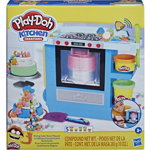 Set Creativ Hasbro Cuptorul pentru Prajituri cu 5 Culori Plastilina Play-Doh, Hasbro