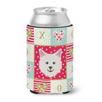 Caroline`s Treasures Carolines Comori CK5208CC italian Spitz Love Can sau sticla Hugger Multicolore Can Hugger, 