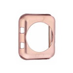 Protectie Silicon pentru Apple Watch 1/2/3, 38mm, Rose-Gold, REDMobile