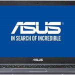Laptop ASUS 15.6'' VivoBook Pro 15 N580GD, FHD, Intel Core i7-8750H, 8GB DDR4, 512GB SSD, GeForce GTX 1050 4GB, Endless OS, Grey