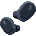 Căști JVC HA-A50T-A complet wireless, anulare a zgomotului, timp de redare de până la 32 de ore, rezistență la apă, căști cu spumă cu memorie incluse, Bluetooth Ver5.0, albastru