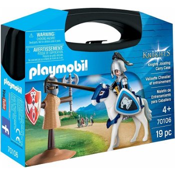 Playmobil - Set portabil Cavaler si cal