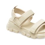 Sandale ALDO albe, GODISH115, din piele ecologica, ALDO