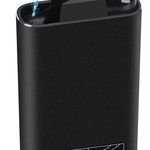 Casti Bluetooth 5.0 cu statie de incarcare YIMAN, 1800mAh, negru, 6,3 x 9,5 cm