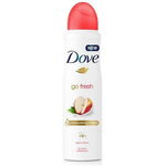 Deodorant spray Dove Go Fresh, mar si ceai alb, 150 ml Deodorant spray Dove Go Fresh, mar si ceai alb, 150 ml