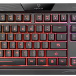 Tastatura Gaming VERTUX Amber, USB, negru