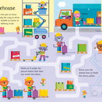 Carte pentru copii, Usborne, Wipe-Clean Trucks and Diggers Activities, 3+ ani, Usborne