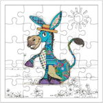 Felicitare puzzle - Kook Ane 17 5 cm, Kiub