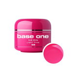 Gel UV color Base One, Neon, light pink 03, 5 g, Base One