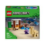 LEGO® Minecraft® - Expeditia in desert a lui steve 21251, 75 piese, LEGO