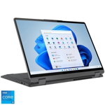 Laptop 2 in 1 Lenovo Flex 5 16IAU7, 16" WUXGA 1920x1200 IPS Touch Screen 300nits, Intel Core i7-1255U 10-core, 16 GB DDR4, 1TB SSD m2 PCIe, Intel Iris Xe Graphics, Windows 11 Home, 2.1 kg Cloud Grey