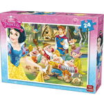 Puzzle King - Snow White and the Seven Dwarfs, 24 piese (05242-A), King
