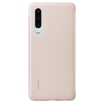 Husa Book Huawei Smart View pentru Huawei P30 Pink, Huawei