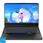 Laptop Lenovo Gaming 15.6'' IdeaPad 3 15IAH7, FHD IPS 120Hz, Procesor Intel® Core™ i5-12450H (12M Cache, up to 4.40 GHz), 16GB DDR4, 512GB SSD, GeForce RTX 3050 4GB, No OS, Onyx Grey