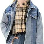 Jacheta de Jeans pentru copii Balipig, bumbac/poliester, albastru, 110, 4-5 ani