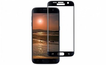 Folie sticla securizata Full Screen Curbata Samsung Galaxy S7 ,Negru, AccesoriiGsm4All