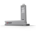 Lindy Blocker Lindy 40427, USB-C, Grey, Lindy