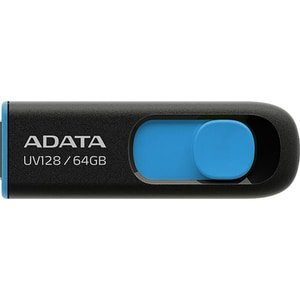 Memorie USB Flash Drive Adata AUV128-64G-RBE, 64GB, USB 3.2, negru, ADATA