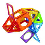 Set magnetic de construit- Magformers Basic Plus 30 set, Djeco