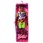 Papusa baiat cu tinuta verde Barbie Fashionistas, Barbie