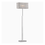 Lampa de podea Missouri, 1 bec, dulie E27, D:415 mm, H:1560 mm, Argintie, Ideal Lux