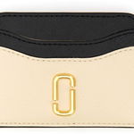 Marc Jacobs Card Holder With Logo WHITE, Marc Jacobs