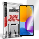 Folie protectie telefon, Grizz Glass, Sticla, Compatibil cu Samsung Galaxy M52 5G, Transparent, GrizzGlass