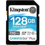 Card de Memorie Kingston SD 128GB Canvas Go Plus