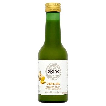 Suc de ghimbir eco-bio 200ml Biona, Biona organic