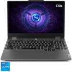 Laptop Gaming Lenovo LOQ 15IAX9I (Procesor Intel® Core™ i5-12450HX (12M Cache, up to 4.40 GHz), 15.6inch FHD IPS 144Hz, 12GB DDR5, 512GB SSD, Intel Arc A530M @4GB, DLSS 3.0, Gri), Lenovo