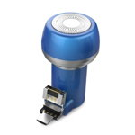 Aparat de Ras Techstar® VSH101, Lama Dubla, Portabil, USB Type-C, Gri
