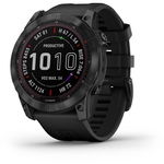 Ceas Fenix 7x Sapphire Solar Titan DLC Black, Garmin